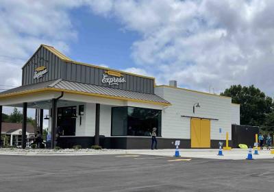 Biscuitville Fresh Southern express building.
