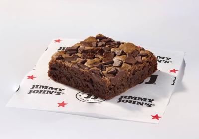 Jimmy John’s Fudge Chocolate Brownie.