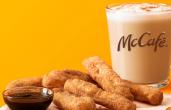 McCafé Cinnamon Cookie Latte and Donut Sticks.