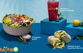 Salad and Go's Mediterranean products.